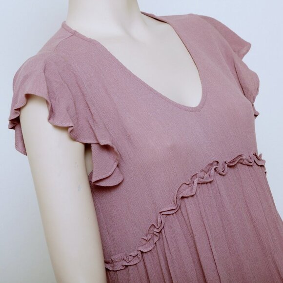 La Miel Ruffle Mini Dress - Picture 3 of 9